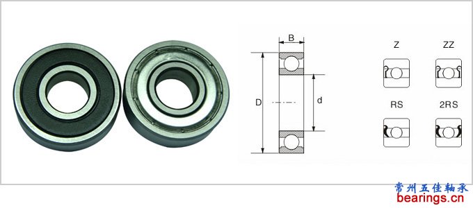 6000系列深沟球轴承型号